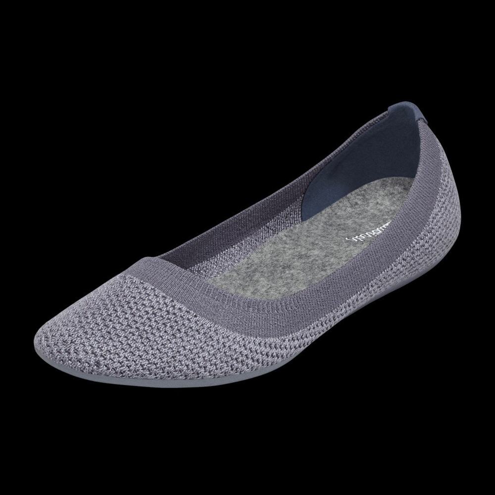 Allbirds Tree Breezer Rugged Purple Ballet Flats 10.5W